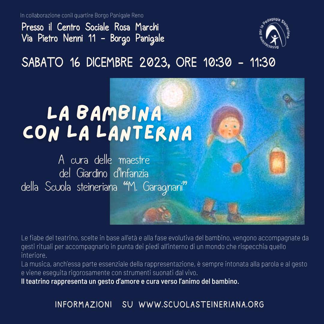 Teatrino: La bambina con la lanterna - In collaborazione con il qurtiere Borgo Panigale Reno a Bologna