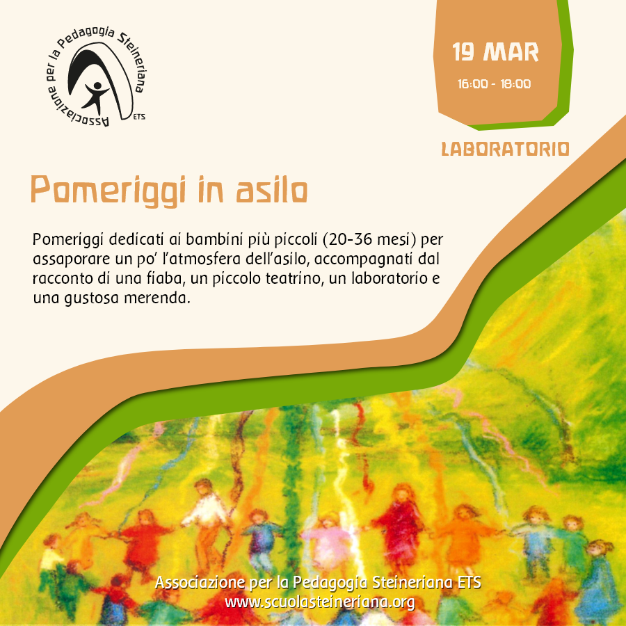 Pomeriggi in asilo per mamme e bimbi