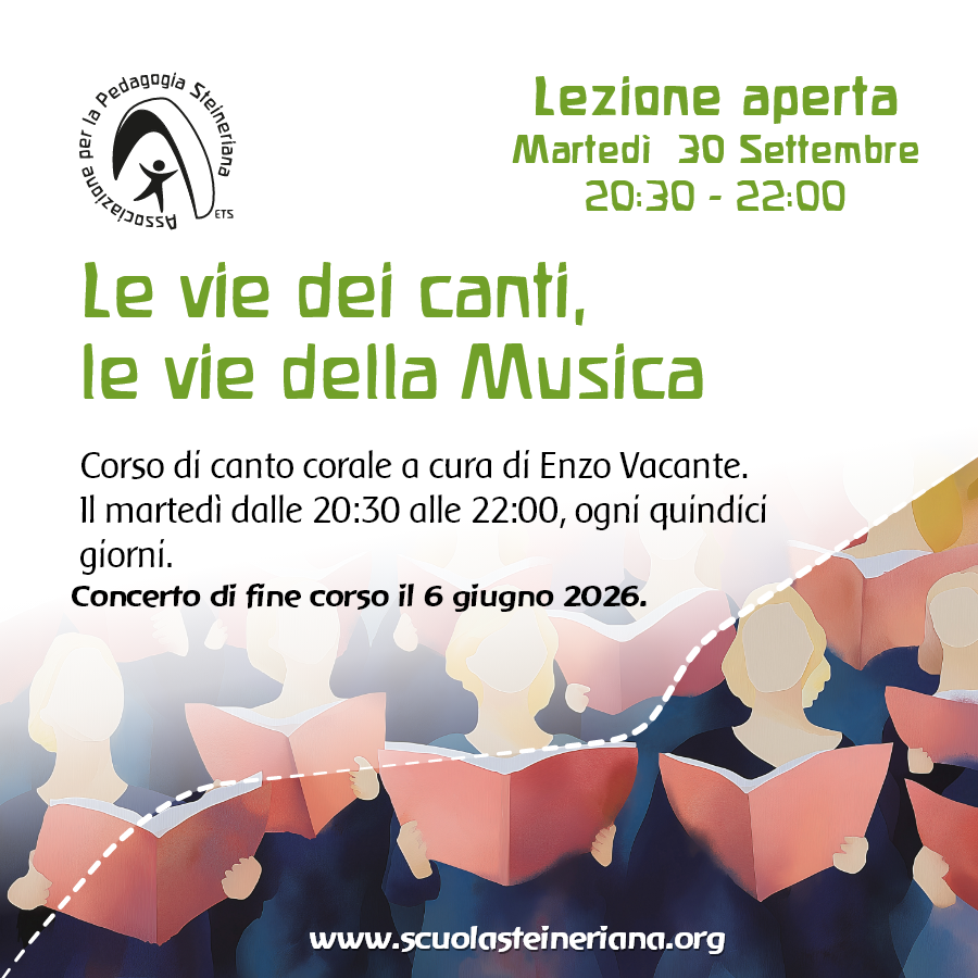 Coro – Vacante Corso di canto corale - le vie dei canti, le vie della musica.