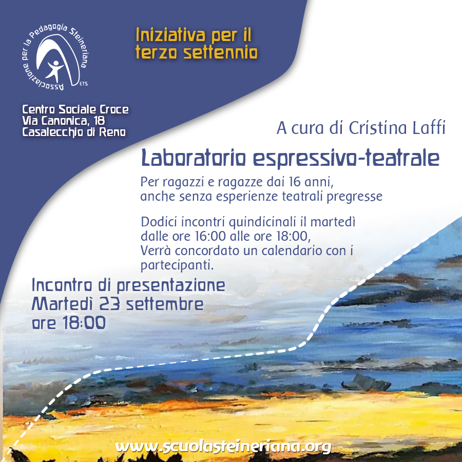 Laffi-teatro Laboratorio artistico-teatrale per ragazzi dai 16 anni a cura di Cristina Laffi