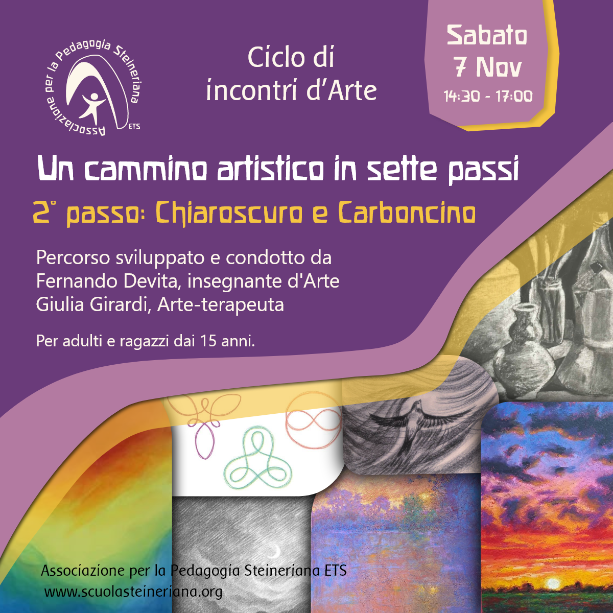 Laboratorio artistico – carboncino – 1